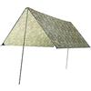 GRAND CANYON Zuni 3, 3 x 3 m, tenda parasole multifunzione con aste, telone per tenda, impermeabile, protezione UV50+, bivacco, campeggio, attività all'aperto, giardino