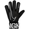 Nike Nk Gk Match Jr-Fa19, Guanti Da Calcio Unisex Bambini, Nero Black/White, 4