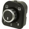taros trade TarosTrade 12-0660-N-94691 Comando Regolazione Specchio con Connettore 6 Pin Cromo per Retrovisori Ripiegabili