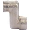 SOMATHERM FOR YOU, 601520708, Raccordo eccentrico 30mm MF1/2 (15x21) in ottone nichelato, facilita il collegamento di un radiatore con l'arrivo dell'acqua.