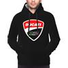KVHSVEGO Compatible with Ducati Felpa con Cappuccio da Uomo, Maglia, Maglione a Maniche Lunghe con Pullover Casual Tascabile