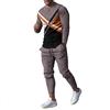 Generic Tuta Uomo Taglie Forti - Tuta da Uomo Tuta Sportiva da 2 Pezzi Tuta Sportiva a Maniche Lunghe per Jogging Fitness Casual Tute Invernali