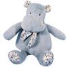 Histoire d'ours - Peluche Ippopotamo - Hippo Bandana - Blu - 22 cm - Morbido e carino peluche per i Calini - Idea regalo di nascita e compleanno per ragazza e ragazzo - HIPPO - HO3176