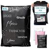 EMBALLAX - 20 Buste per Spedizioni Vinted grandi CON TASCA PER BOLLETTINO - XXL 60x45cm - NON TRANSPARENTI/RESISTENTI - Sacchetti Spedizione in Plastica - Pochette per Spedizioni Postali - grazie