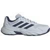 adidas Courtjam Control 3 Tennis Shoes, Scarpe Uomo, Cloud White/Lucid Blue/Semi Flash Aqua, 40 EU