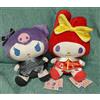 Sanrio/Furyu Oshi no Ko x Sanrio Personaggi Kuromi & My Melody Big Peluche Bambola Altezza...