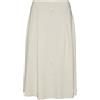 VERO MODA Vmjesmilo HW Calf Skirt Wvn Ga Noos Gonna, Rivestimento Argento, S Donna