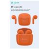 Auricolari Devia TWS-K1 Bluetooth 5.3 EM057 Arancio
