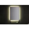Vanità & Casa Vanità&casa - CASTORE specchio illuminato con mensola : Dimensioni specchio - 800x800