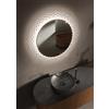 Vanità & Casa Vanità&casa - PERLA specchio cesellato con luce LED ambientale e diretta : Dimensioni specchio - ⌀ 1000
