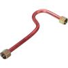 PATIKIL 10mm x 200mm Tubo di Scarico Compressore d'Aria, Accessori Parti di Ricambio Hardware per Compressore in Lega di Alluminio 16mm Diametro Interno