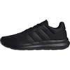 adidas Lite Racer 4.0 Shoes, Scarpe Uomo, Core Black/Core Black/Grey Six, 42 2/3 EU