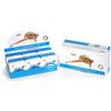 Nasara Original Kinesiology Physio Sport Tape: confezione da 6 nastri per lo sport e la medicina, rotolo da 5cm x 5m, turchese