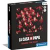 Clementoni - 16637 - La Casa di Carta/Money Heist - Behind the Mask, gioco da tavolo, gioco di società per tutta la famiglia, 2-5 giocatori - Made in Italy, multicolore