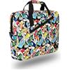 Ngs Borsa per notebook Ngs 15,6 con motivo in stampa colorata [GINGERTRAINERS]