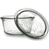WECK Cartone 6 vasetti vetro cilindrici 290 ml con coperchio Ø 100mm