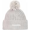 Calvin Klein Jeans Calvin Klein Berretto Donna Oversized Knit Beanie W/ Pompom con Cashmere, Cement, Onesize