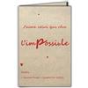 Afie CIT-1013 - Biglietto con citazione su carta naturale fibrata con busta Amo chi sogna l'impossibile Goethe Second Faust, prodotto in Francia su carta proveniente da foreste gestite in modo