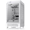 Thermaltake Tower 200 Snow Mini-ITX - Case per computer, 2 ventole CT140 da 140 mm, supporta GPU lunghezza fino a 380 mm, colore: Bianco