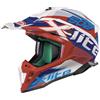 X-Lite CASCO CROSS X-LITE X-502 RESISTENCIA - 23 METAL WHITE TAGLIA L