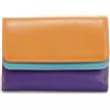 mywalit Portafoglio donna in pelle Double Flap Purse/Wallet - 250-115 - Copacabana