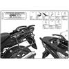 GIVI SRL Telaietti portavalige laterale specifico per moto Honda CBF - PLXR174