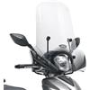 GIVI SRL Parabrezza specifico trasparente con serigrafia, 52,5 x 76 cm (H x L) - 7053A