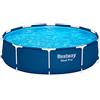 Bestway 56679-5 Set Piscina Fuori Terra Steel Pro Rotonda da 305x76 cm