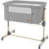 Kikka Boo KIKKABOO Culla Fianco Letto co Sleeping AMARIS LIGHT GREY