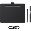 Wacom Tavoletta con Penna Wacom 6100wlk N CTL Intuos Comfort Plus Tablet Grafica PB M Nero