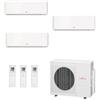 CLIMATIZZATORE FUJITSU TRIAL SPLIT SERIE KM 9000+12000+12000+AOYG24KBTA3 R-32 A+++ WI-FI