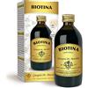 Dr Giorgini BIOTINA LIQUIDO ANALCOLICO - 200 ml (integratore di biotina per capelli e pelle, dosi per 40 giorni)