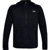 Under Armour Felpa da uomo Under Armour Charged Cotton Fleece FZ Hoodie black S