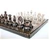 Senza marchio Set da gioco da scacchi premium in ottone + tutti i pezzi in ottone
