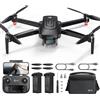 Holy Stone Drone Professionale con Telecamera 4K GPS + 2 Batterie da 30 min Ricarica Rapida