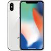 APPLE iPhone X 256GB nero grado A + cover silicone + pellicola vetro + carica