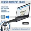 Lenovo ThinkPad T470s Core i7-7600U Ram 16gb SSD 240gb Win10 Notebook 14" GR. B