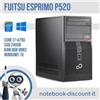 FUJITSU ESPRIMO P520 Core i7-4790 Ram 8gb SSD 240gb Win10 Computer PC GRADO A-
