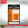 Etichette Adesivi Tagliando AUTO PVC Resistenti Cambio Olio PERSONALIZZABILI