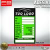 Etichette Adesivi Tagliando AUTO PVC Resistenti Cambio Olio PERSONALIZZABILI
