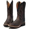 Old West Stivali Old West in pelle con cucitura goodyear e gambale nero Old West