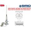 SIRIO CRUISER ANTENNA VHF BANDA NAUTICA PROGETTATA PER FUNZIONARE SENZA PIANO D