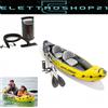 Intex Canoa mare Kayak gonfiabile Intex 68307 Explorer K2 canotto gommone pesca