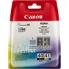 ORIGINAL Canon Multipack nero / differenti colori PG-40+CL-41 0615B043 PG-40 + CL-41 - Canon - 8714574552576