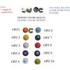 COPRIBOTTONI C11 ARGENTAT SMALTO E MURRINE COLORE A SCELTA COPRI BOTTONI GEMELLI