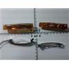 artigianali 1 fermacapelli vetro e murrine murano glass artigianale vintage clips hairh b99