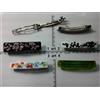 artigianale 1 fermacapelli vetro e murrine murano glass artigianale vintage clips hairh b99