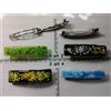 artigianali 1 fermacapelli vetro e murrine murano glass artigianale vintage clips hairh b99