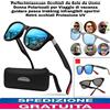 Occhiali da Sole Unisex Polarizzati x Viaggi, Retrò Lenti Con Protezione UV