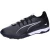 PUMA Ultra 5 Match TT, Scarpe da Calcio Unisex - Adulto, Puma Black Puma White, 36 EU